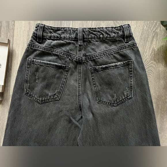 Garage Street Wide Leg Jean - Black Destructed size 00 - Picture 8 of 13